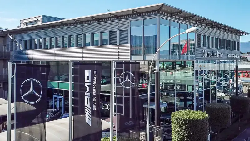 concession automobile Mercedes Geneve Mercedes Groupe Chevalley